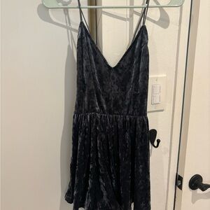 Women’s velvet romper